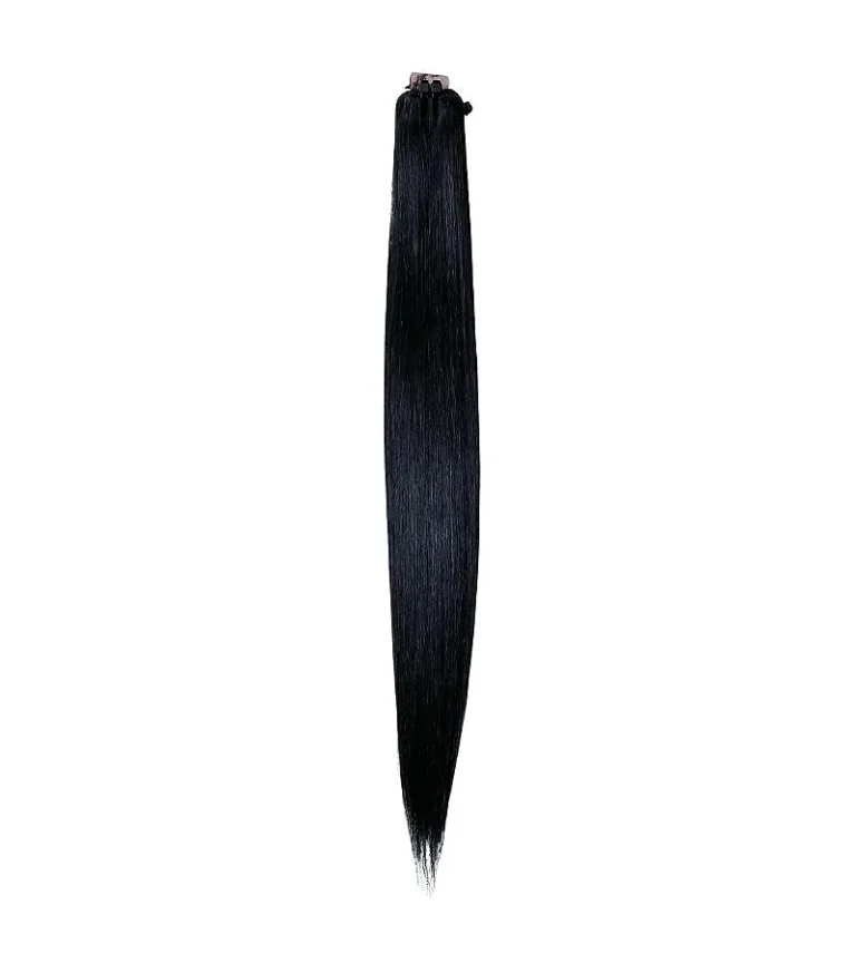 Natural Straight Weft Hair – Dark Color